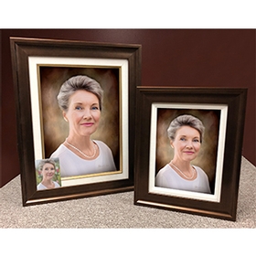 Photo on canvass with frame