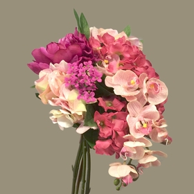 Pink Silk Bouquet